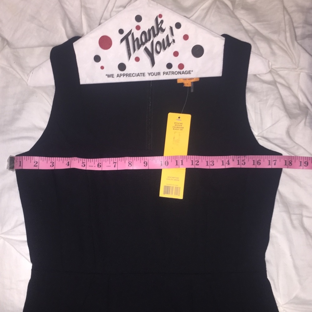 👗SALE Tory Burch 'azalea' black dress Sz 4 - Picture 5 of 7